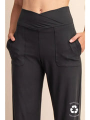 Recycled Butter V-Waist Pants