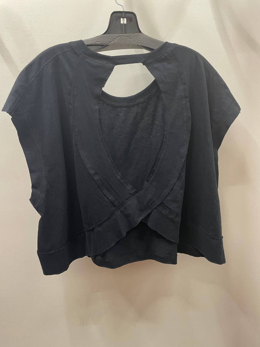 Cotton Slub Open Back Top