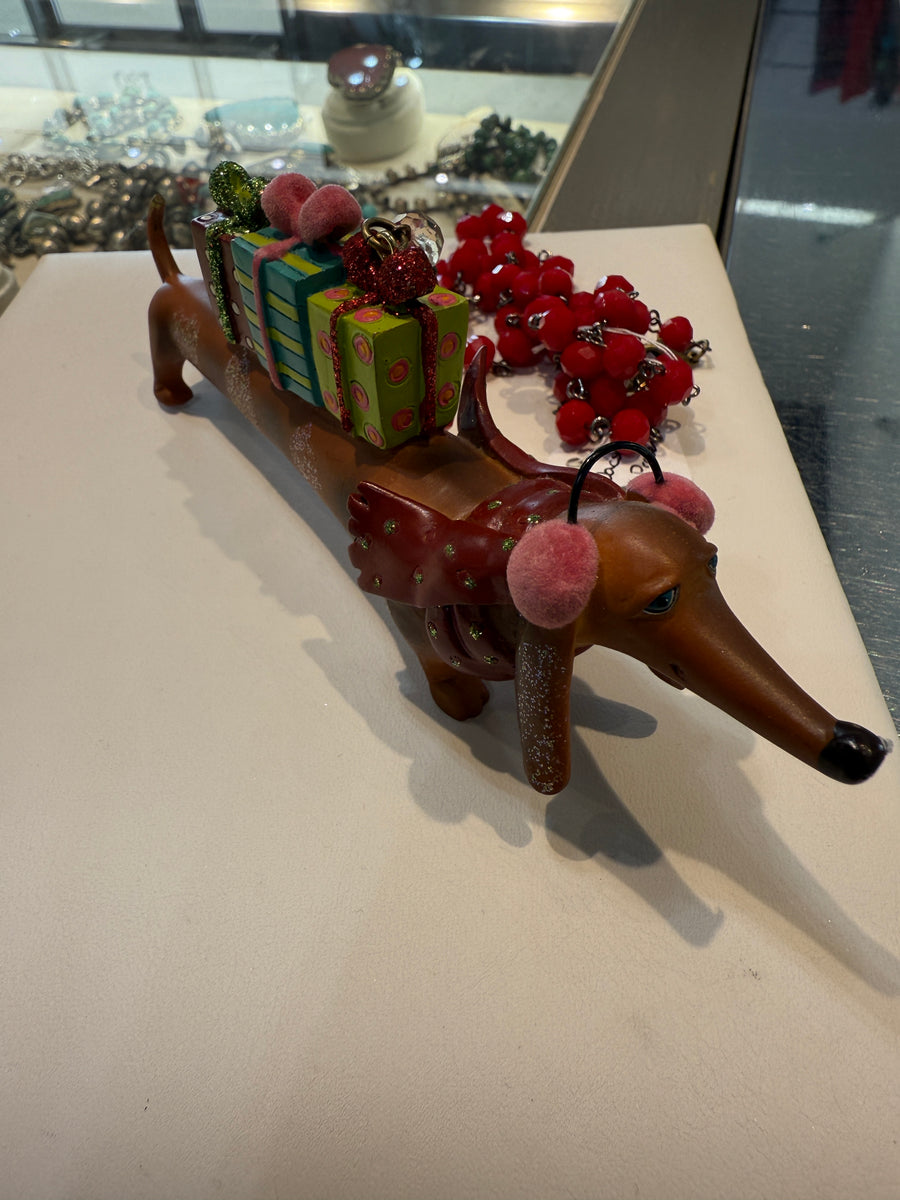 Dachshund Presents Necklace by Gina