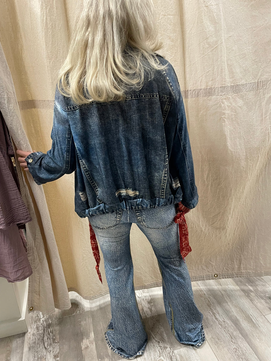 IPNG Design Illusion Jean Hanky Jacket