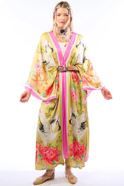 Legend Of The Crane Kimono by Aratta