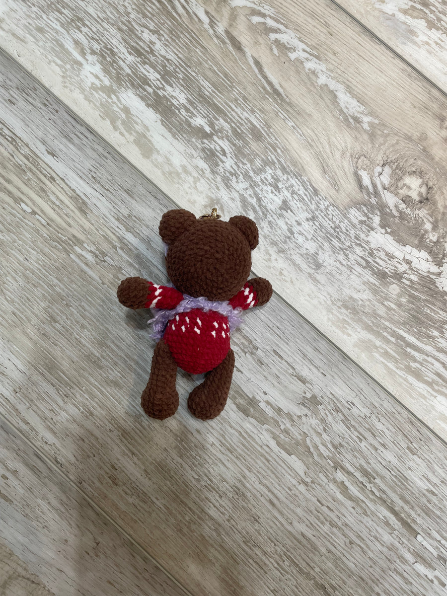 Whimsical Crocheted Bag Charms