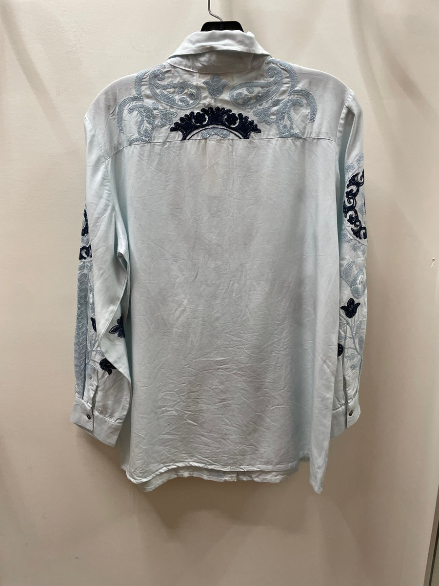 Embroidered Mandala Blouse by All About Her