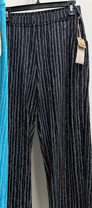 Bali Stripe Cotton Slub Pocket Flood Pant