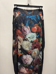 Flight of Fancy Scarf with Hummingbirds a& Floral by Market of Stars Robin Boutique