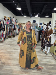 Sunlit Autumn Meadow Duster by Paper Lace