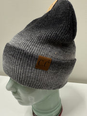 C.C. Beanie Multi Color Ombre Knit Slouchy Hat Robin Boutique