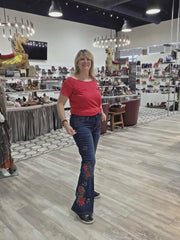 Farrah Jean in Poinsetia by Driftwood