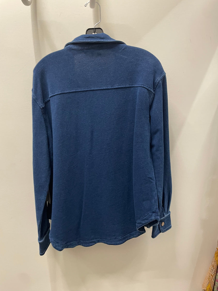 Color Wash Anywhere Shacket by Escape