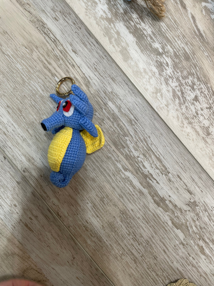 Whimsical Crocheted Bag Charms