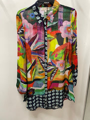 Floral Flow High Low Tunic by All About Her 6094