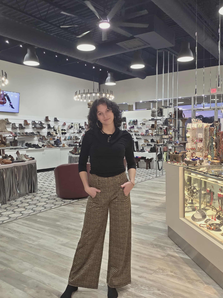 Francis Pant in Houndstooth by Effie's Heart