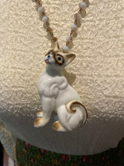 Masked Meow Necklace by Gina