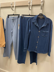 Color Wash Terry Anywhere Pant