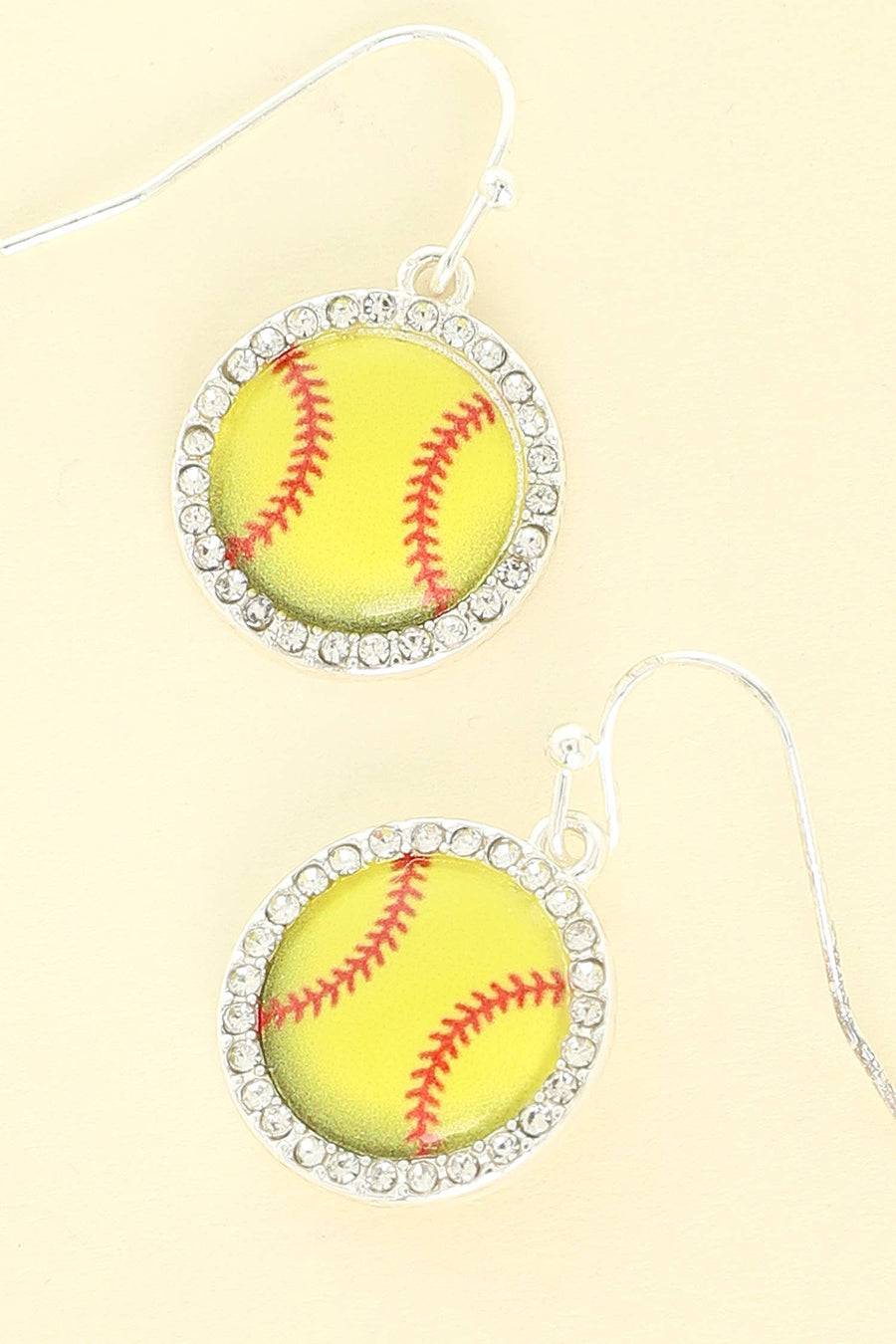 Gameday Softball Dangle Earrings Robin Boutique
