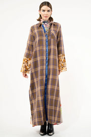 Anna Button Shirt Dress/Duster by Aratta