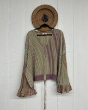 Bell Sleeve Butterfly Top #116 by Kantha Bae