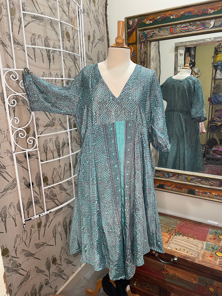 Split Midi Dress #115 by Kantha Bae