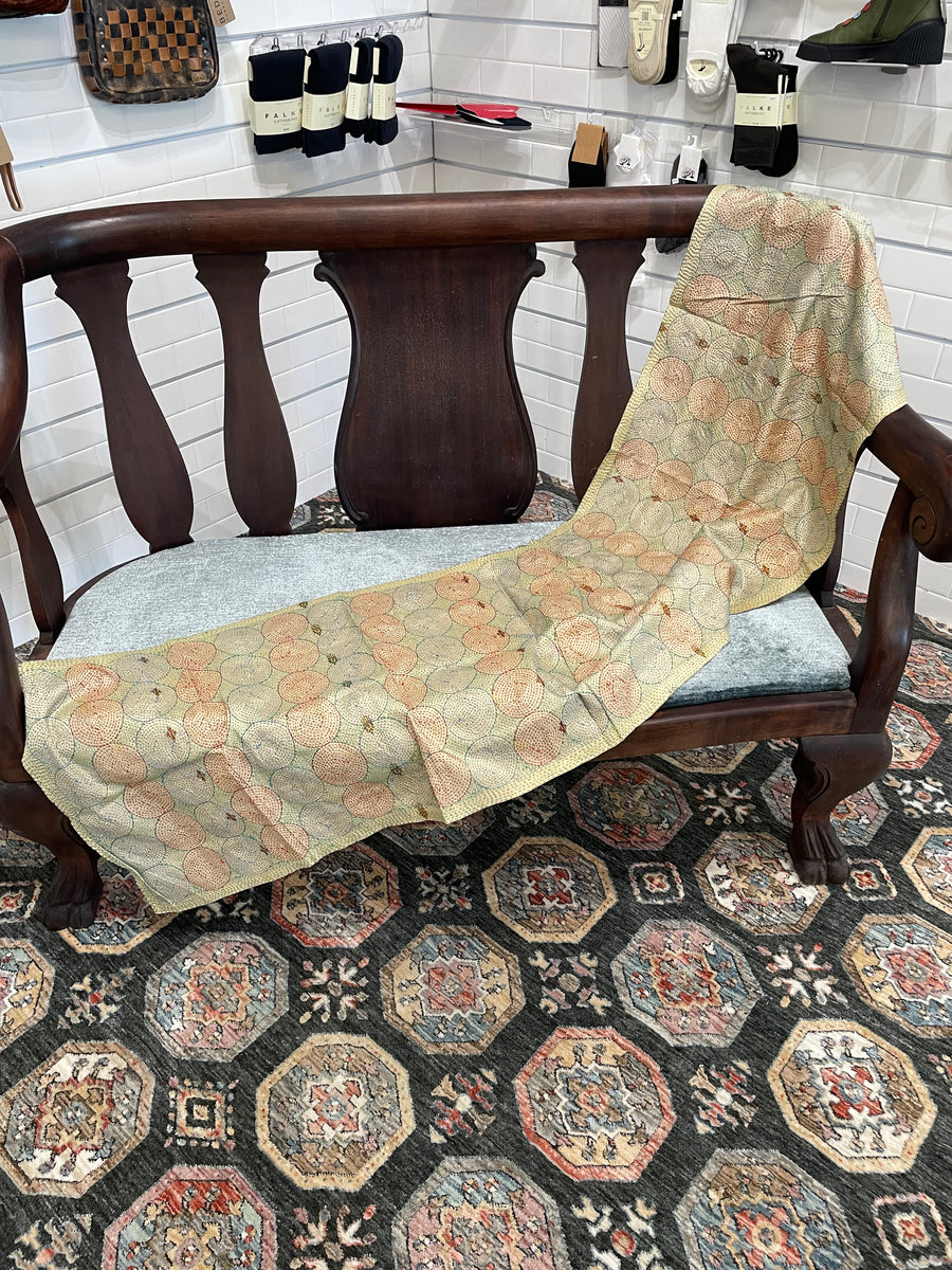 Silk Kantha Scarf #5011 by Robin