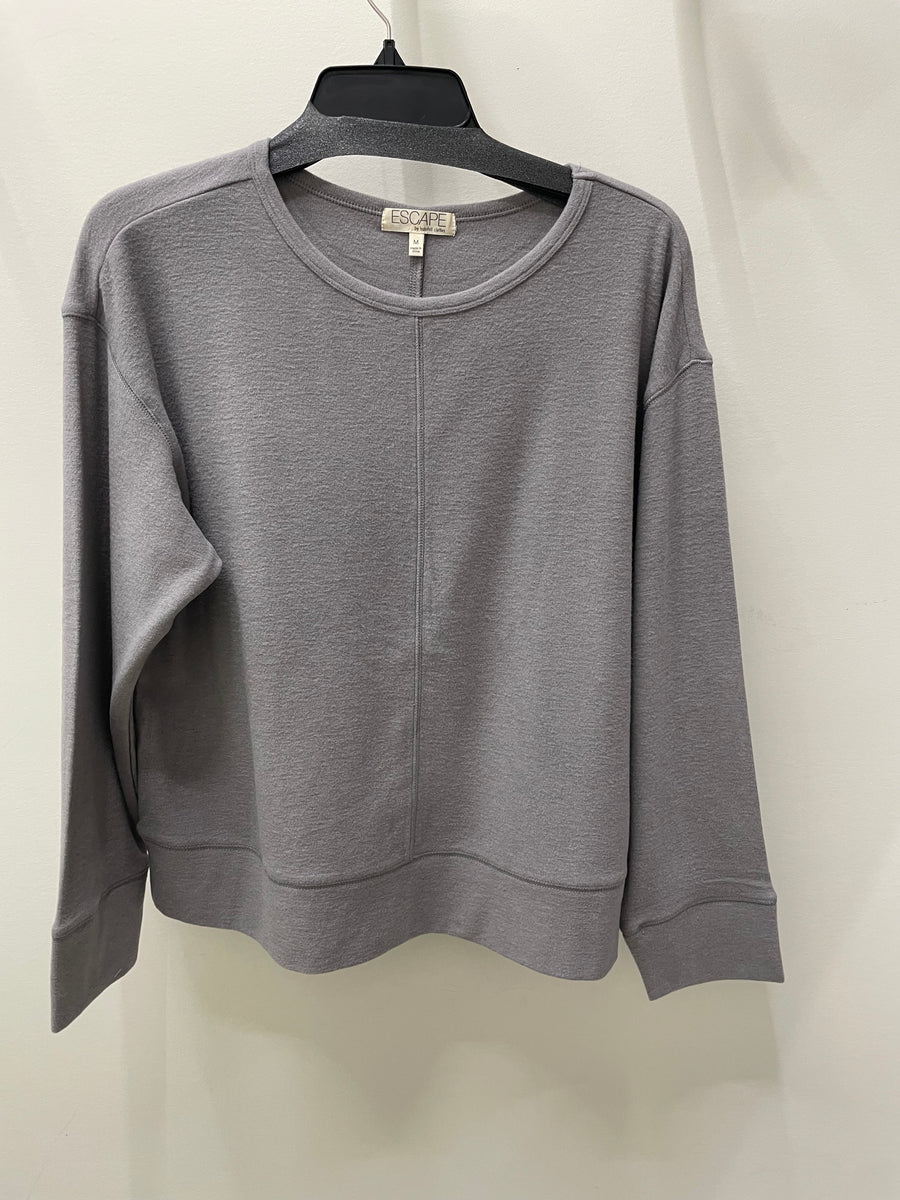 Butter Rib Knit Snuggly Pullover by Escape