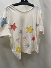 Cotton Charm Tee in Stary Boho Dream