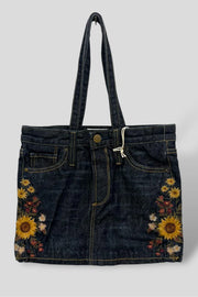 Falling Sunflower Tote by Driftwood