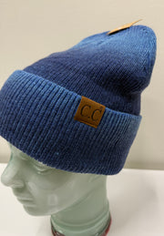C.C. Beanie Multi Color Ombre Knit Slouchy Hat Robin Boutique