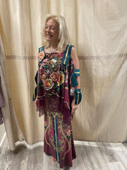 IPNG Design Poncho Blouse in Love Language