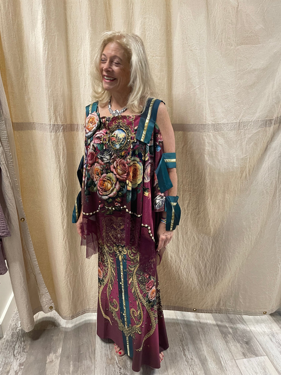 IPNG Design Poncho Blouse in Love Language