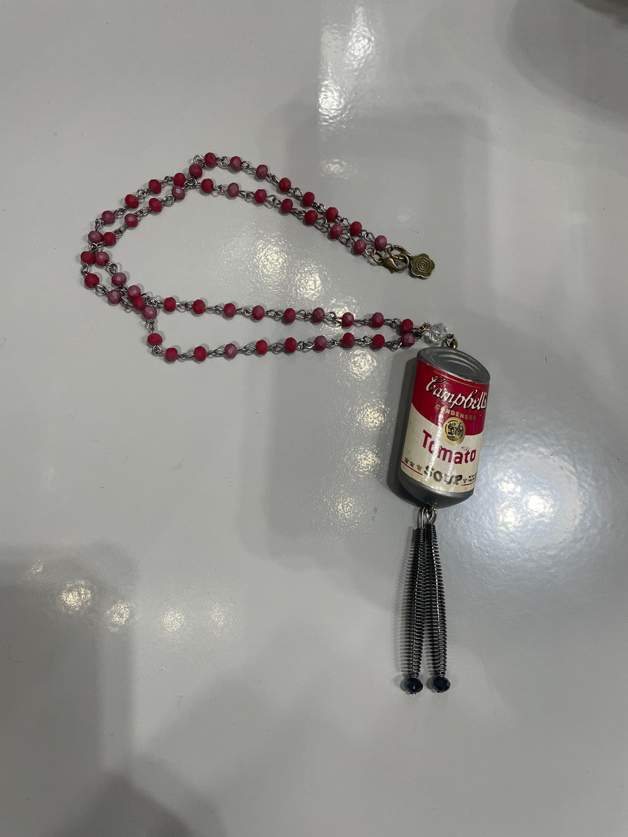 Campbell Can Necklace by Gina