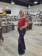 Farrah Jean in Poinsetia by Driftwood