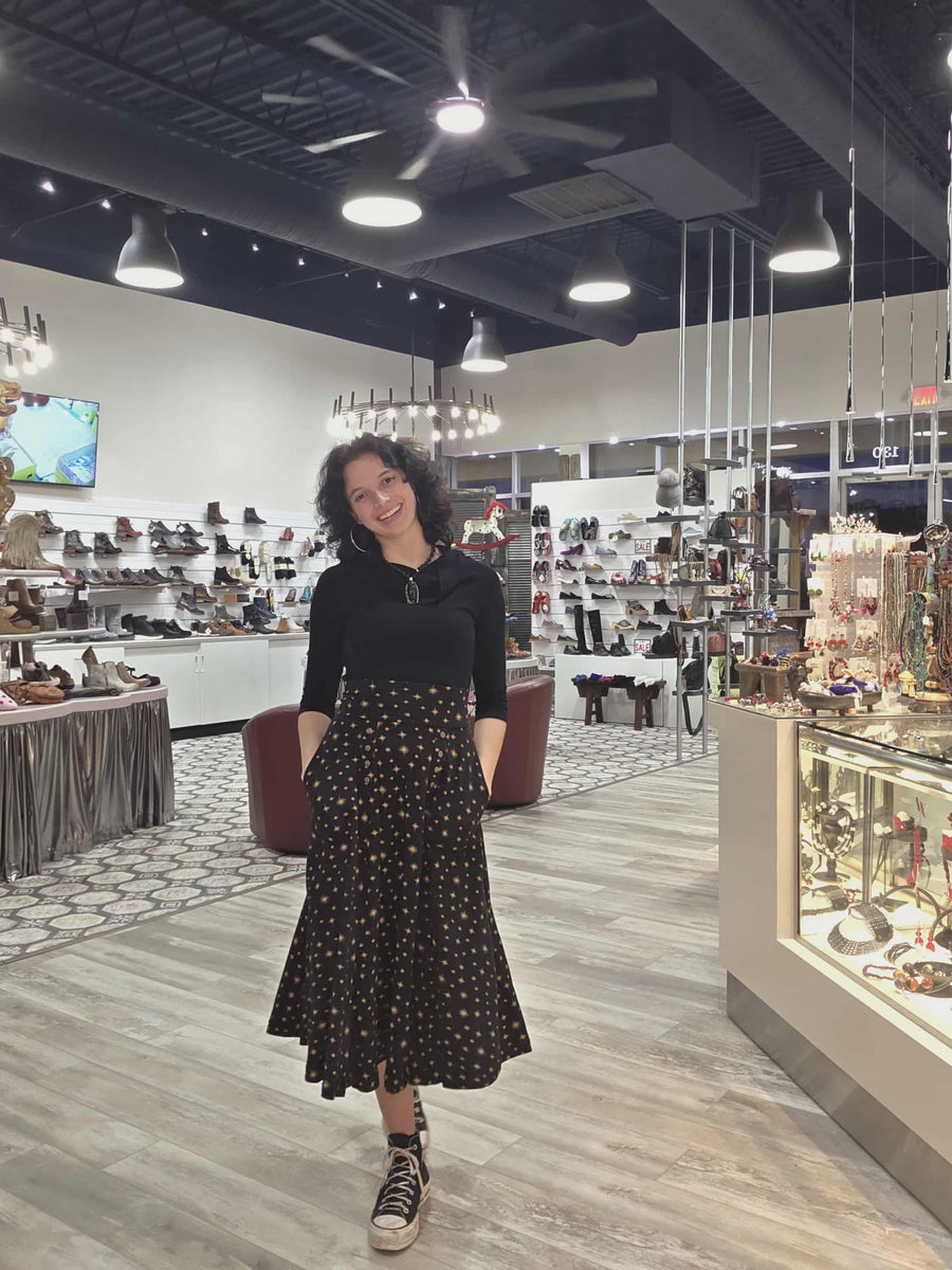 Devonport Skirt in Twinkle Print by Effie's Heart