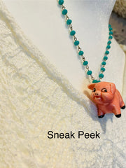 Little Pig, Little Pig Necklace by Gina