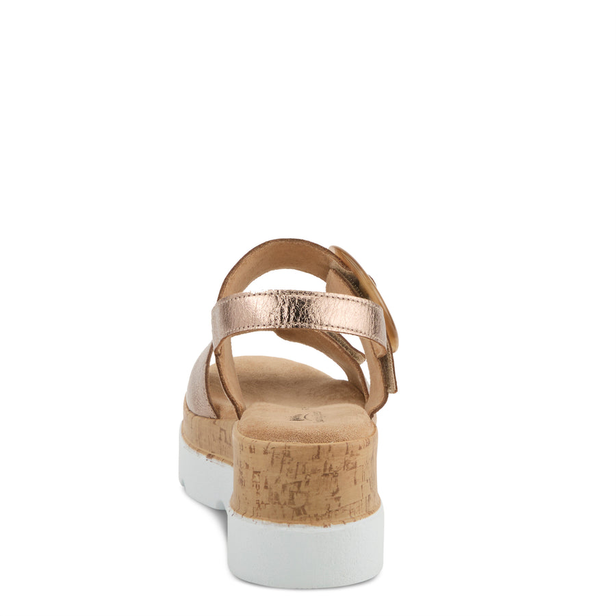 Spring Step ABARAH Leather Platform Sandal Shoe