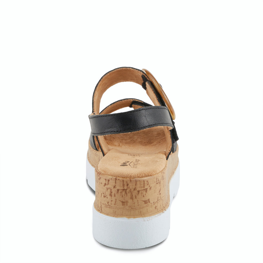 Spring Step ABARAH Leather Platform Sandal Shoe