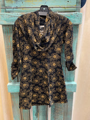 Julliard Pullover in Anemone Print by Effie's Heart