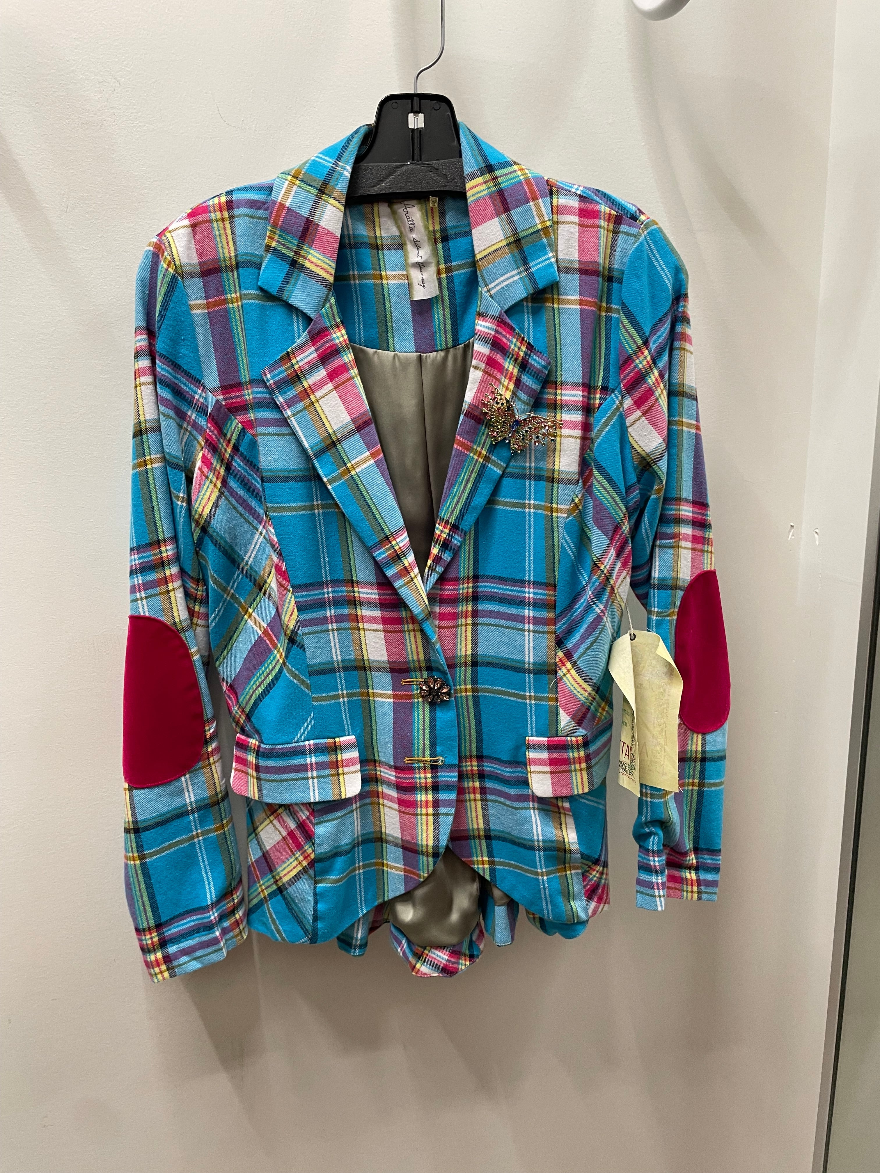 Dulce Plaid Blazer by Aratta