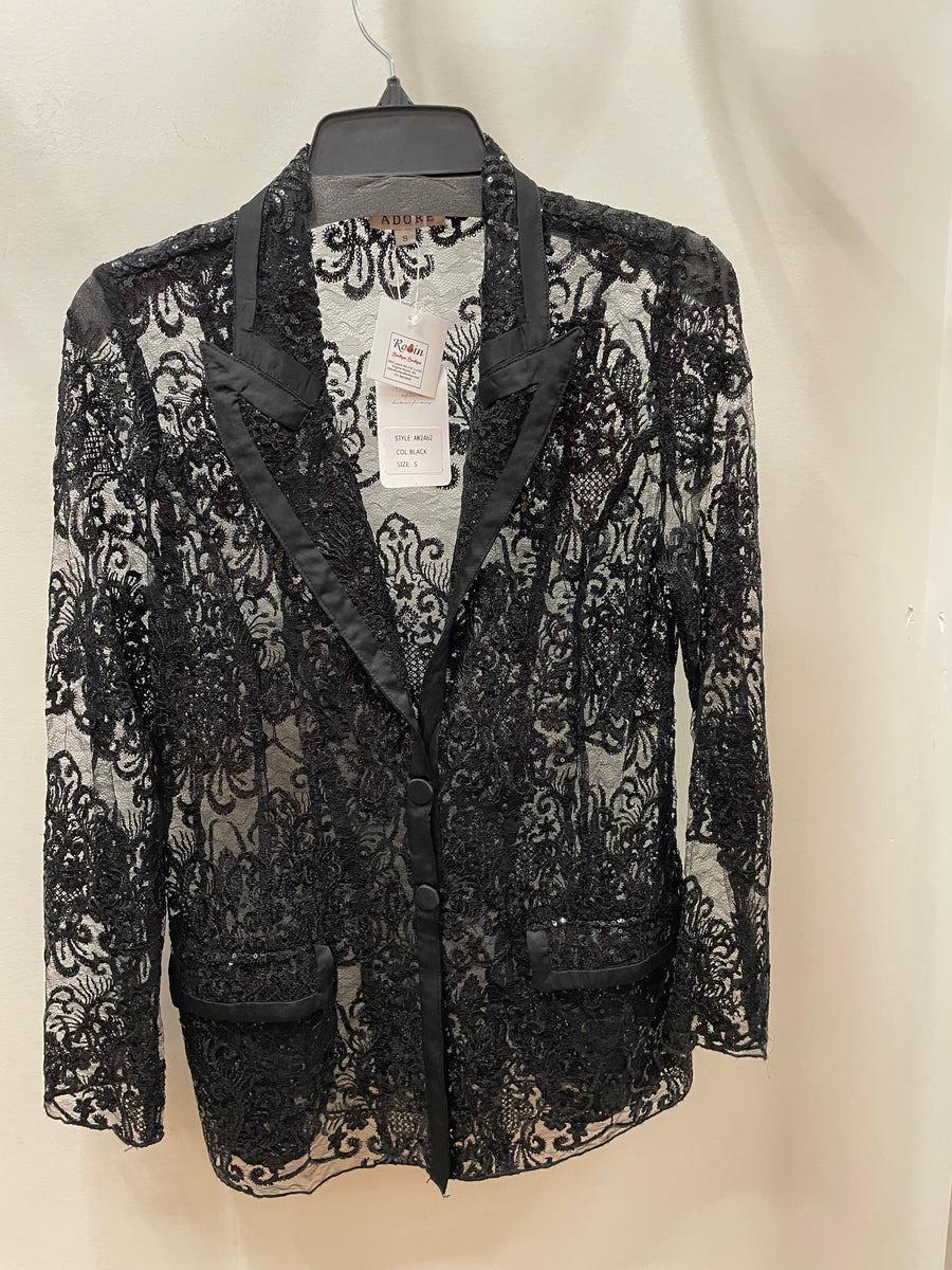 Sequins Illusion Blazer by Adore