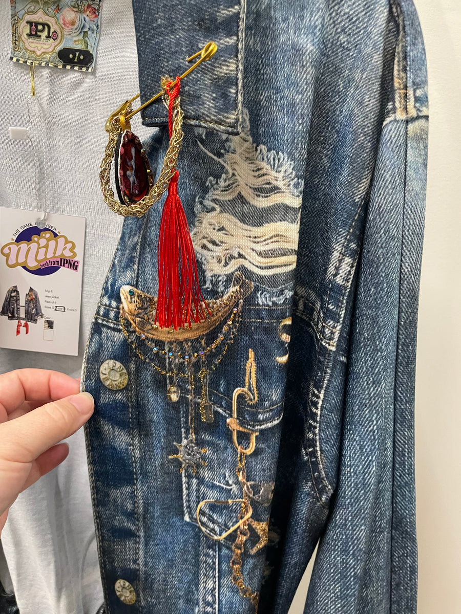 IPNG Design Illusion Jean Hanky Jacket