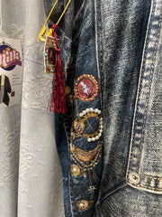 IPNG Design Boho Kimonita in Illusion Denim