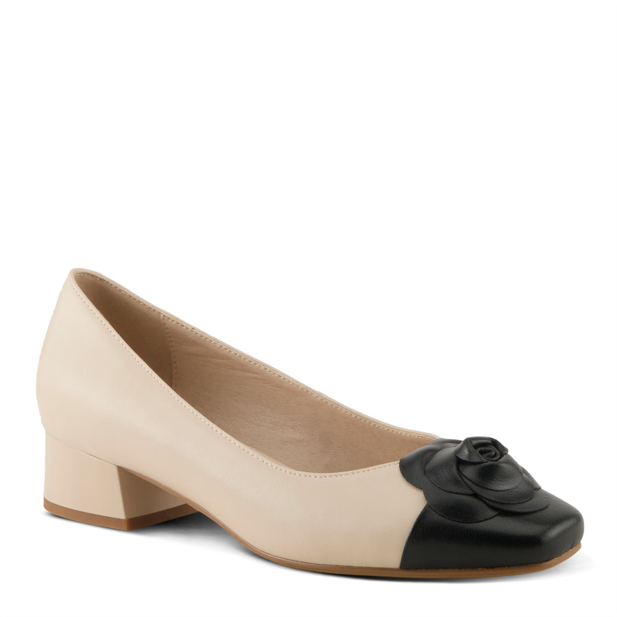 Azura Angelinite Classic Pumps in Two Tone Robin Boutique