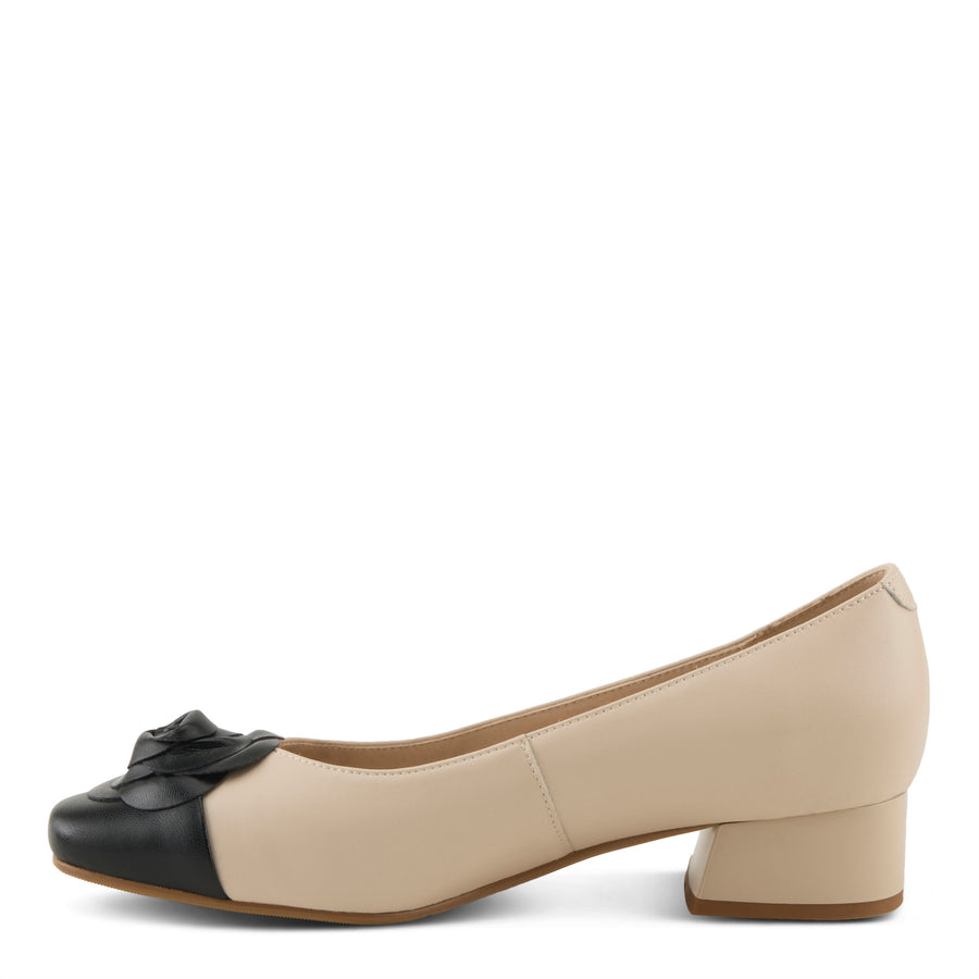 Azura Angelinite Classic Pumps in Two Tone