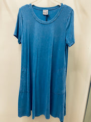 Vintage Wash Tee Shirt Dress by Doodles