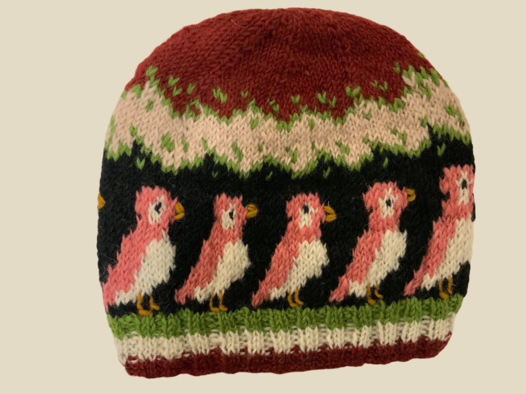 Knit Penguin Wool Lined Beanie by Yak N Yeti  Robin Boutique