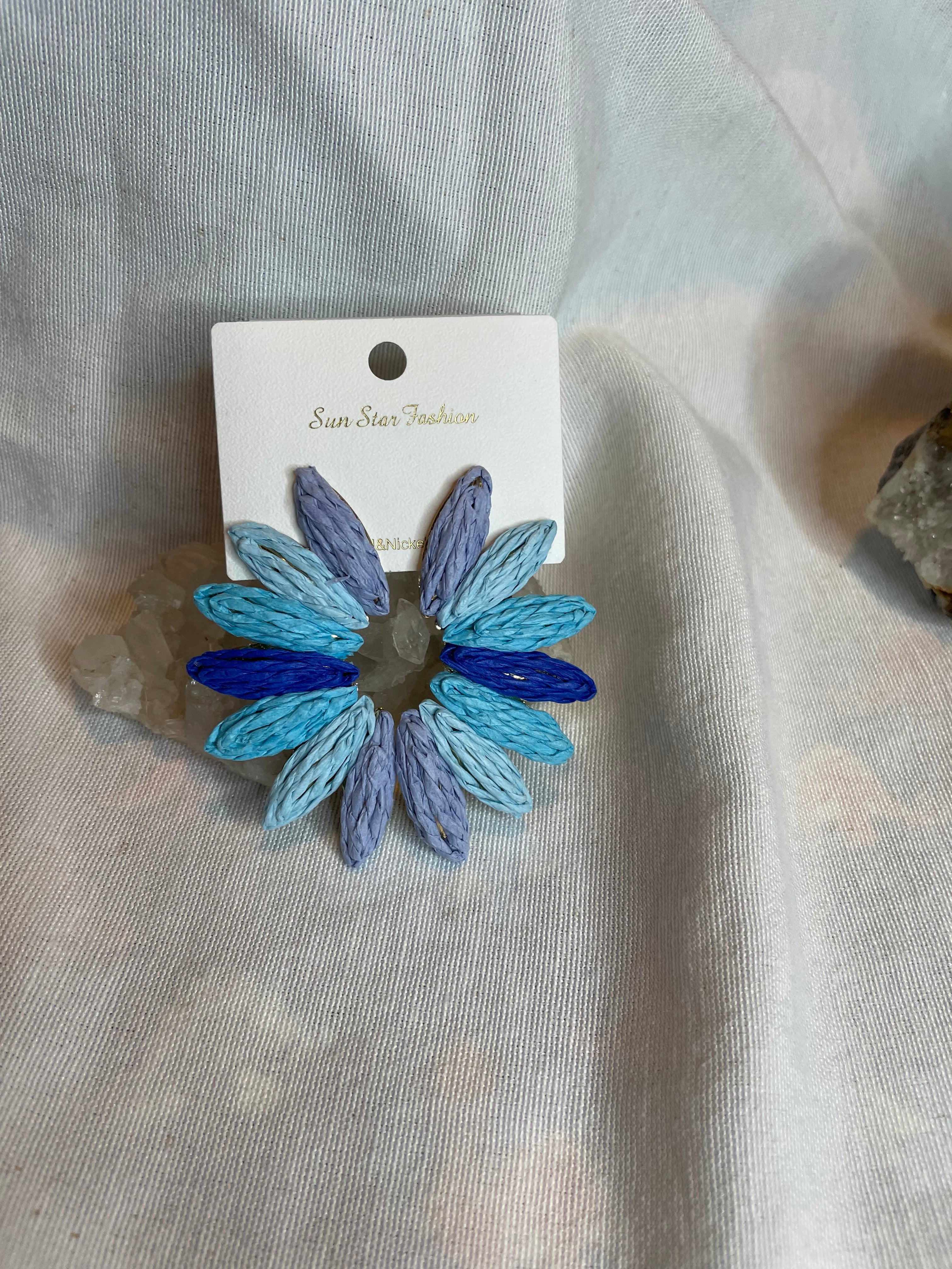 Ratan Feather Earrings