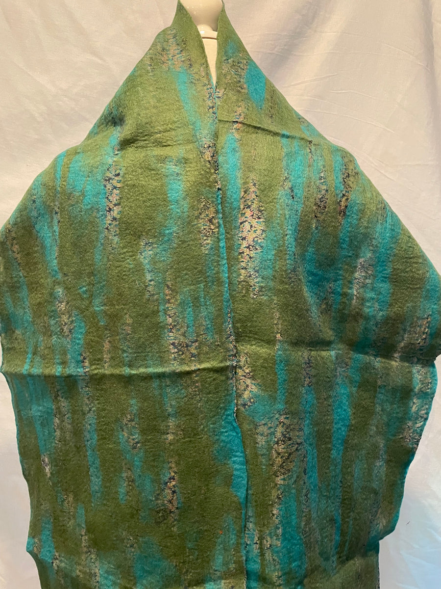 Artisan Felted Wool Scarves