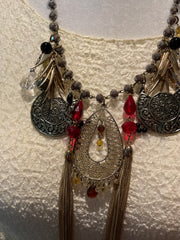 Boho Tassel Necklace by Gina