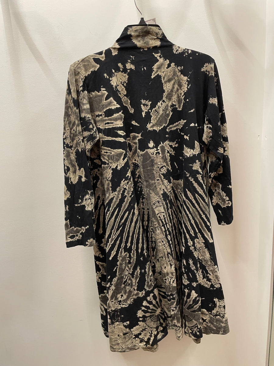 Tie Dye Cotton Short Jacket