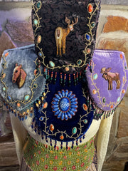 Velvet Crossbody Purse