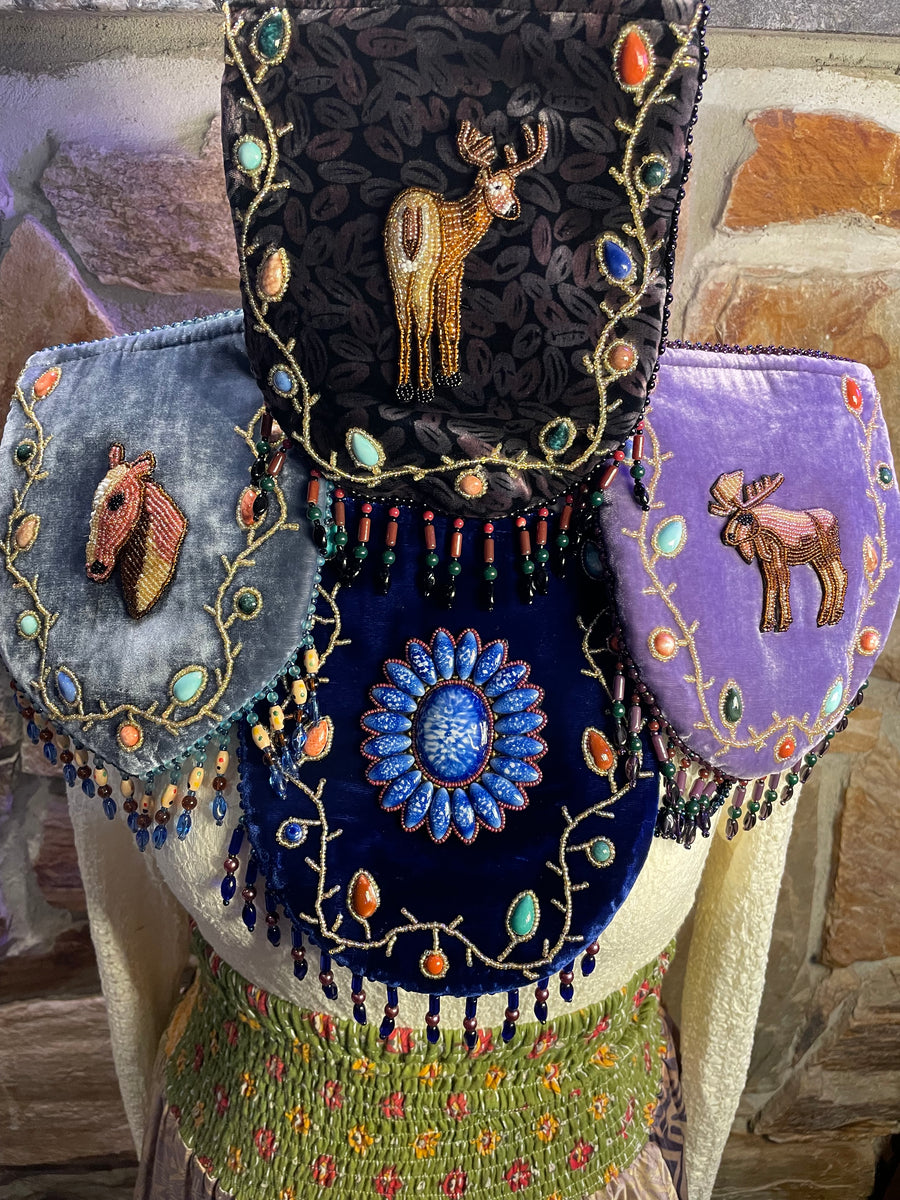 Velvet Crossbody Purse